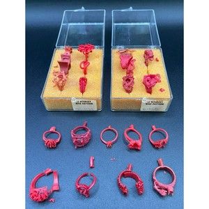 Vintage Le Bourget Wax Patterns for Ring Casting